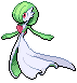 an animated gif of gardevoir